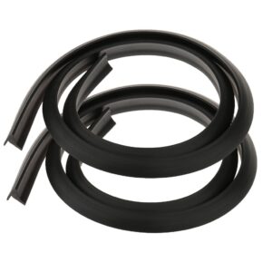 SKAIFALL® 2X Tire Tyre Eyebrow Wheel Arch Mud Flap Protective Trims Strip -Black