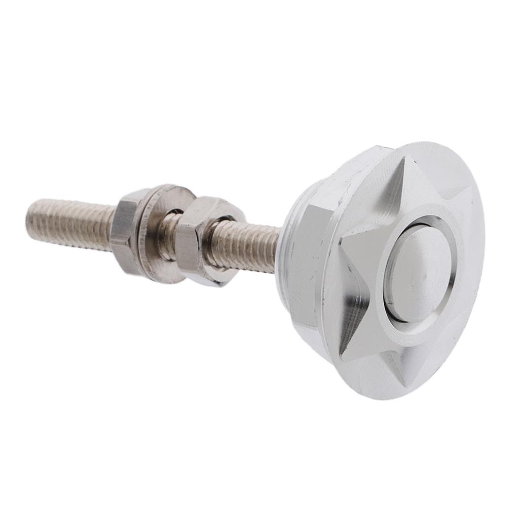 SKAIFALL® Car Universal Quick Release Latch Low Profile Hood Pins Lock Silver - Image 3