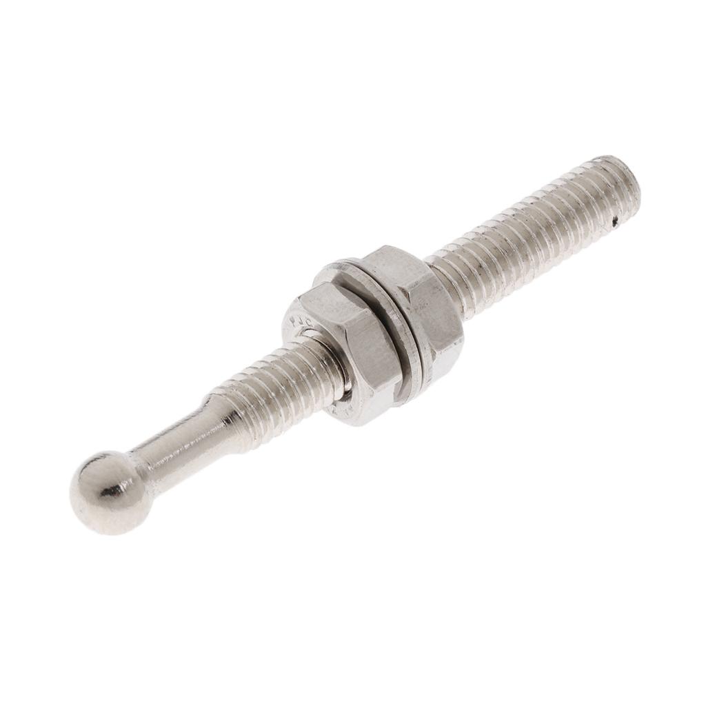 SKAIFALL® Car Universal Quick Release Latch Low Profile Hood Pins Lock Silver - Image 4