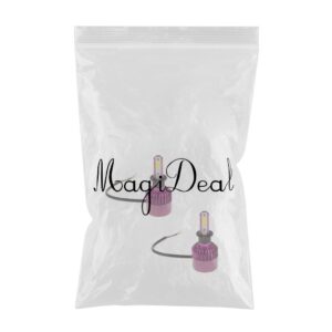 SKAIFALL® 2 Pieces Car Led Headlight Fog Work Light Lamp Bulb Drl Purple H3