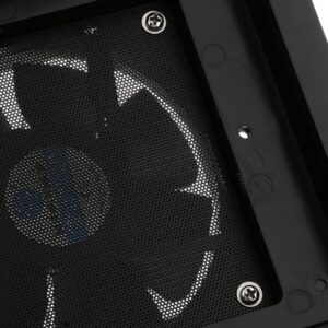 SKAIFALL® Rv Caravan Motorhome Side Air Vent Ventilation Cooling Exhaust Fan 12V Black