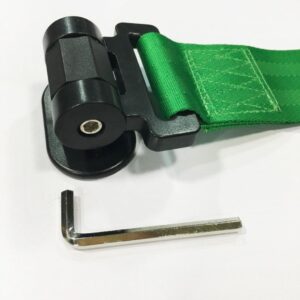 SKAIFALL® Racing Style Universal Car Front Bumper High Strength Towing Strap Green