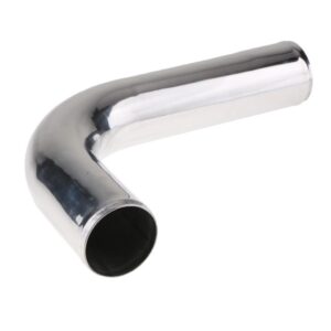 SKAIFALL® 3 90 Degree Car Inlet Pipe Aluminum Turbo Intercooler Cooling Tube Silver"