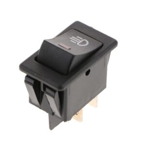 SKAIFALL® Push Switch Blue Led Indicator Headlight Fog Driving Light Switch Green