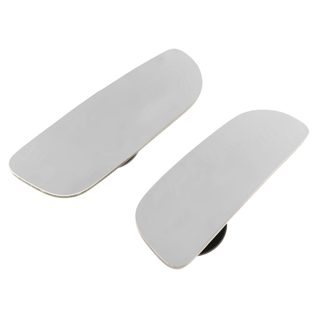 SKAIFALL® Pair Blind Spot Long Mirror Wide Angle Rearview Mirror Adjustable White - Image 3