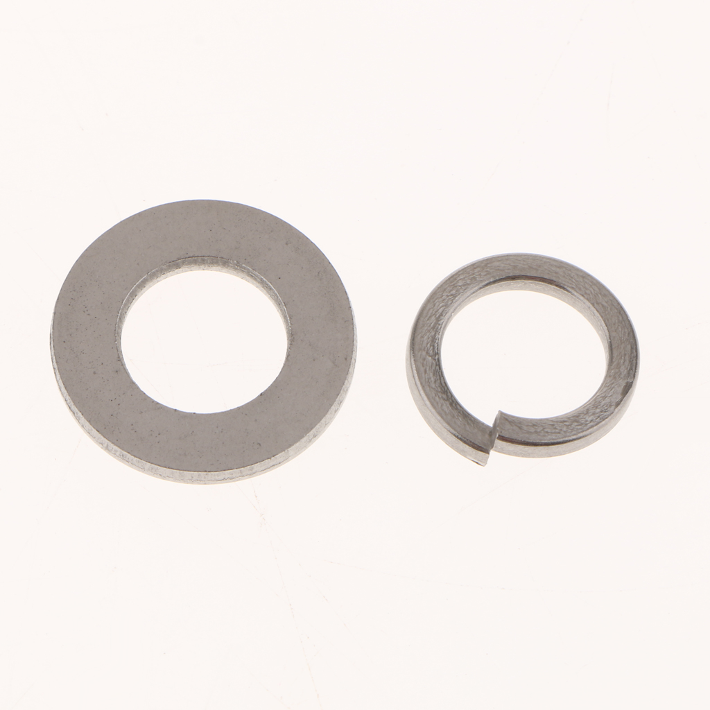 SKAIFALL® 350Pcs M3-M10 Stainless Steel Flat & Spring Lock Washers Assortment Set - Image 5