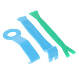 SKAIFALL® 16Pcs Car Removal Open Tools Door Clip Audio Panel Trim Dash Kit Green