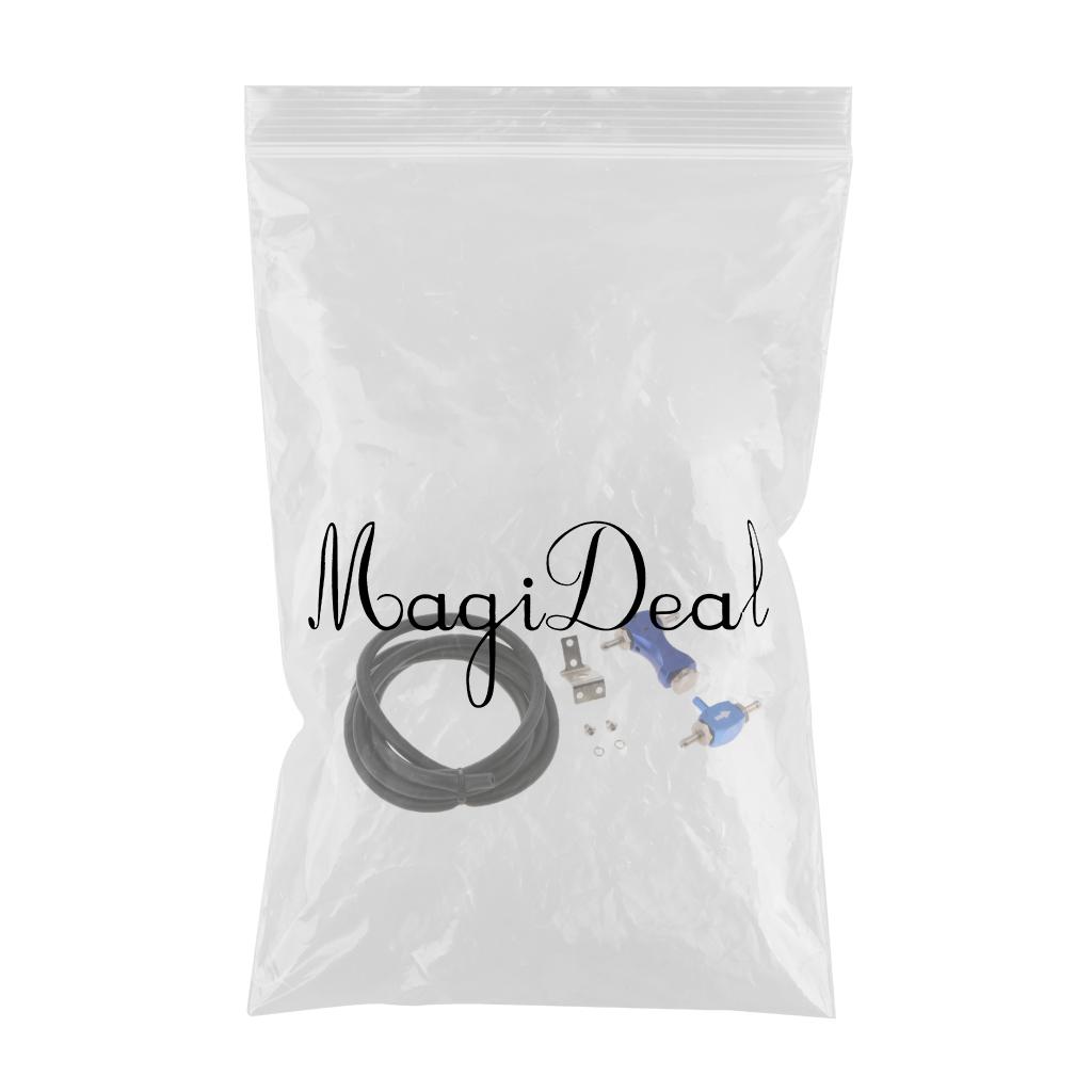 SKAIFALL® Adjustable Manual Turbo Boost Controller Turbocharger Bilateral Valve Blue