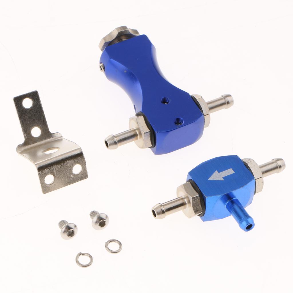 SKAIFALL® Adjustable Manual Turbo Boost Controller Turbocharger Bilateral Valve Blue - Image 4