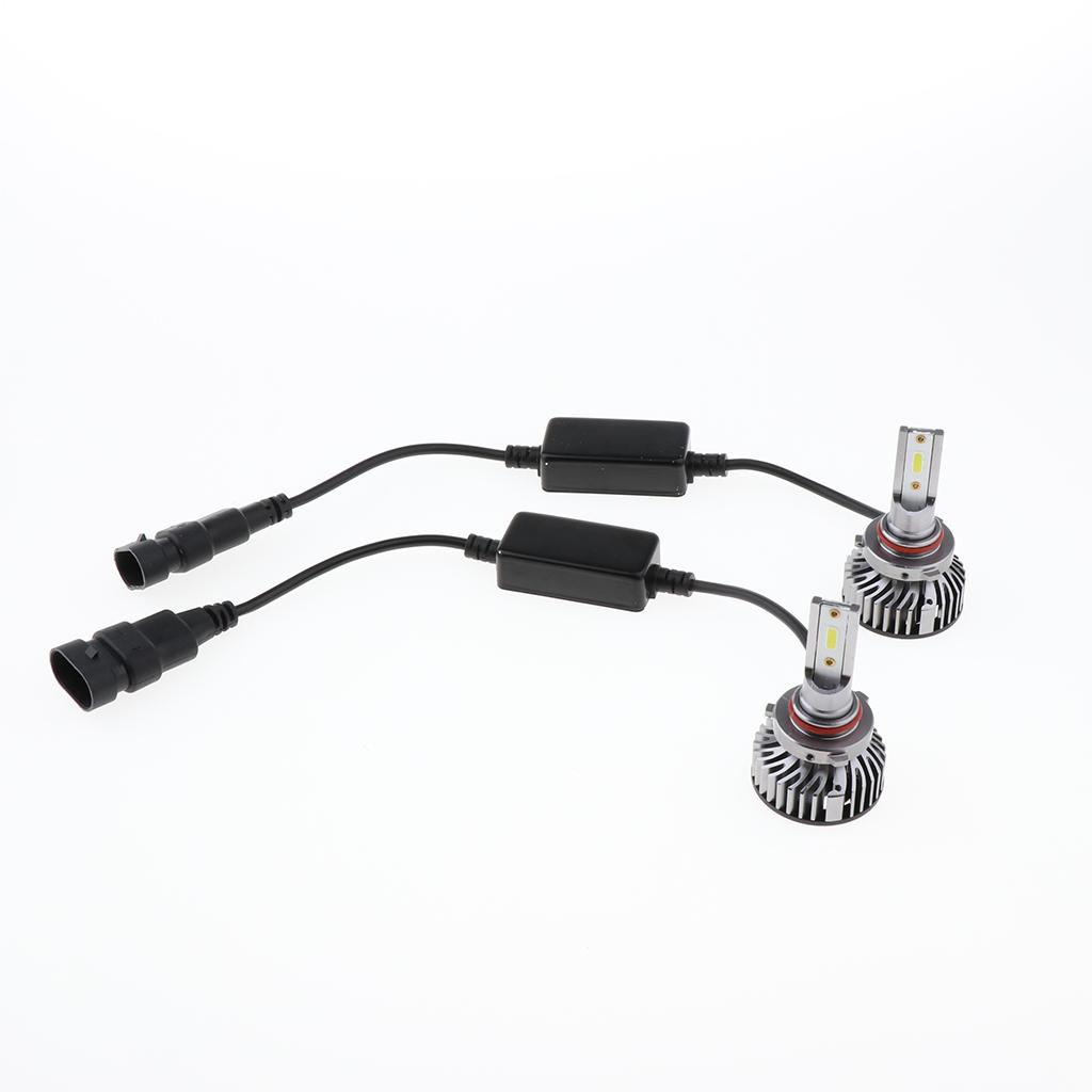 SKAIFALL® 2Pcs 8000Lm 9005 30W 6500K Led Xenon White Headlight Bulbs High/Low Beam - Image 2