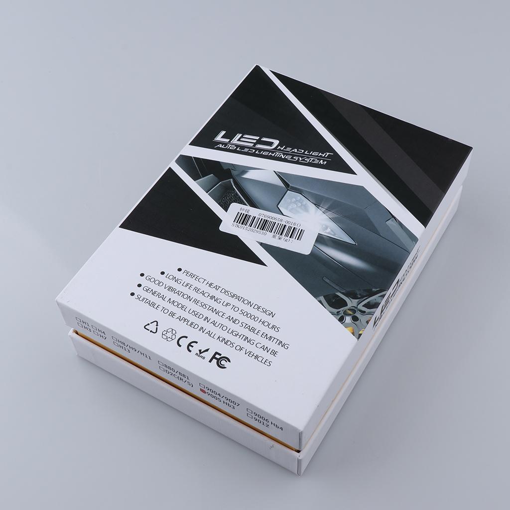 SKAIFALL® 2Pcs 8000Lm 9005 30W 6500K Led Xenon White Headlight Bulbs High/Low Beam - Image 3