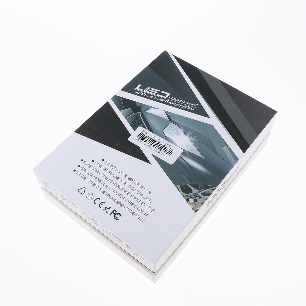 SKAIFALL® 2Pcs 8000Lm 9006 30W 6500K Led Xenon White Headlight Bulbs High/Low Beam - Image 2