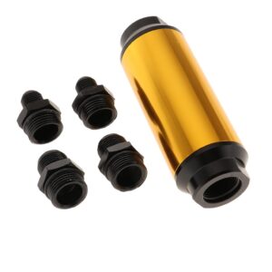SKAIFALL® 44Mm Fuel Filter An6/An8 Interface Gasoline Filter Gold