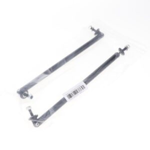 SKAIFALL® Front/Rear Adjustable Wind Splitter Bumper Chin Lip Rod Support 200Mm Black