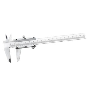 SKAIFALL® 150Mm Carbon Steel Manual Vernier Scale Ruler Dial Caliper Mm Metric