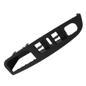 SKAIFALL® Left Front Window Switch Panel Door Inner Handle Cover Trim Matte Black