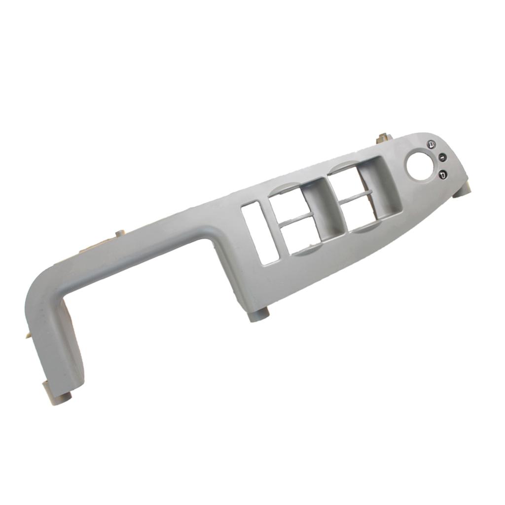 SKAIFALL® Door Window Switch Bezel Handle Trim Set For Audi A4 B6 B7 Gray - Image 2