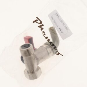 SKAIFALL® 20Mm Dump Valve Rv Drain Sewer Waste Valve Assembly Red