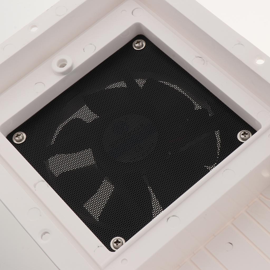 SKAIFALL® Rv Camper Caravan Side Roof Air Exhaust Vent Ventilation Outlet Grill W/ Fan - Image 4