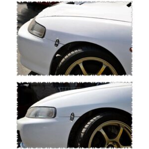 SKAIFALL® Quick Release Fasteners For Car Bumpers Trunk Fender Hatch Lids Kit Blue