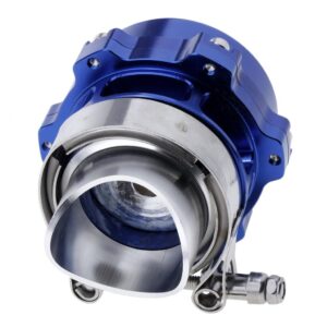 SKAIFALL® 50Mm Aluminum Turbocharger 360 Vent Blow Off Valve 35Psi Boost+Flange Blue