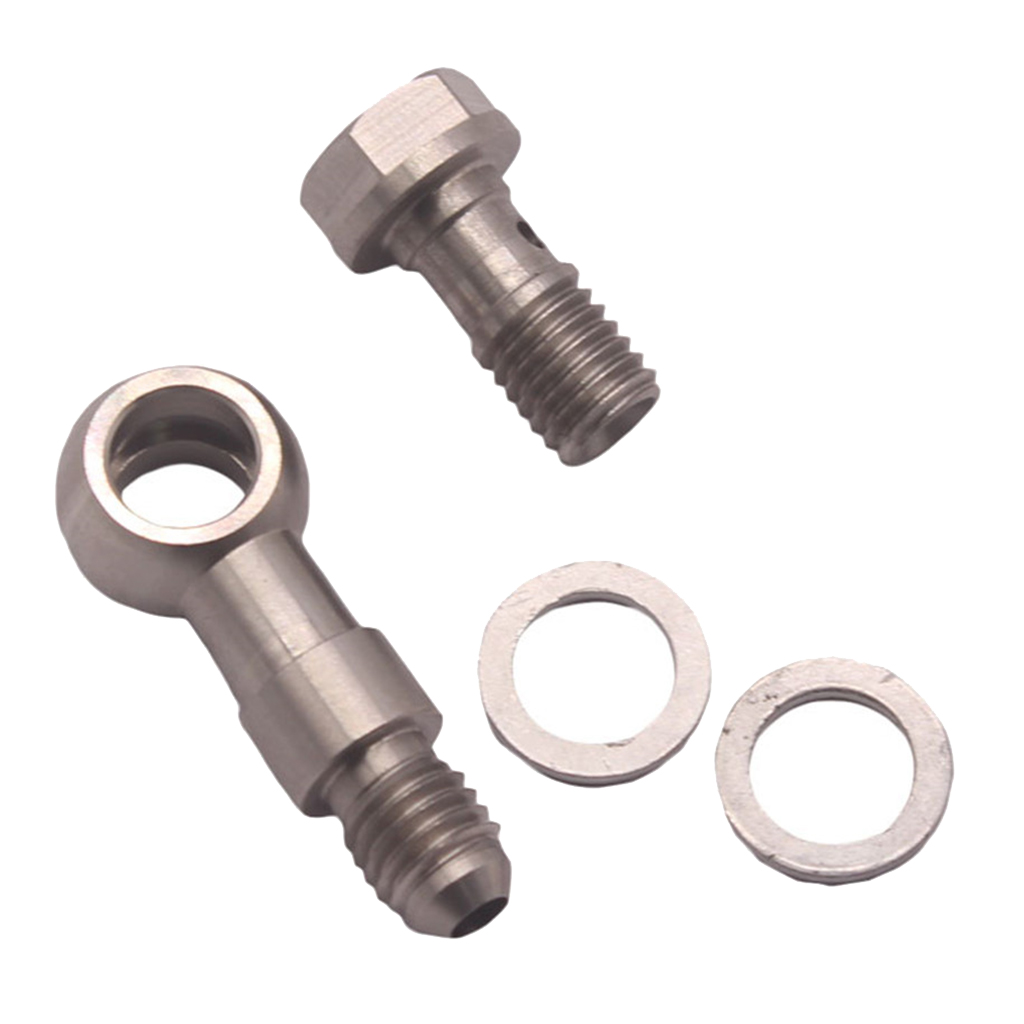 SKAIFALL® Turbo Banjo Bolt Kit M10X1.5 Mm To 4An +1.8Mm Restrictor Oil Feed For Td04 - Image 4
