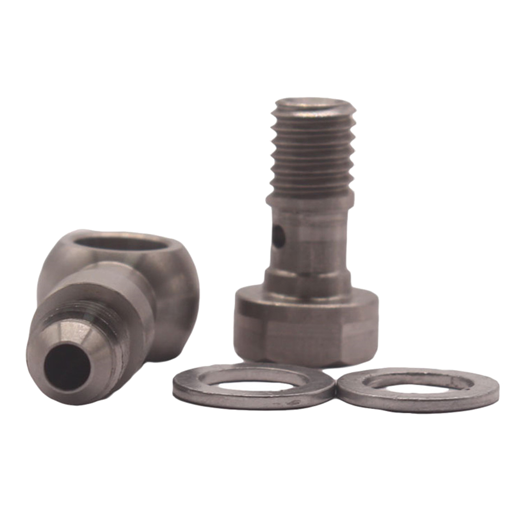 SKAIFALL® Turbo Banjo Bolt Kit M10X1.5 Mm To 4An +1.8Mm Restrictor Oil Feed For Td04 - Image 5