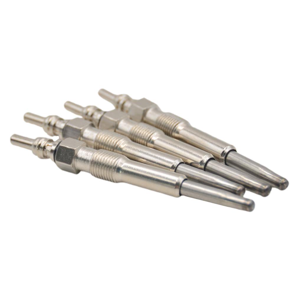 SKAIFALL® 4Pieces 10Mm Steel Heater Glow Plugs Replacement Assy #0250202023 Universal - Image 4