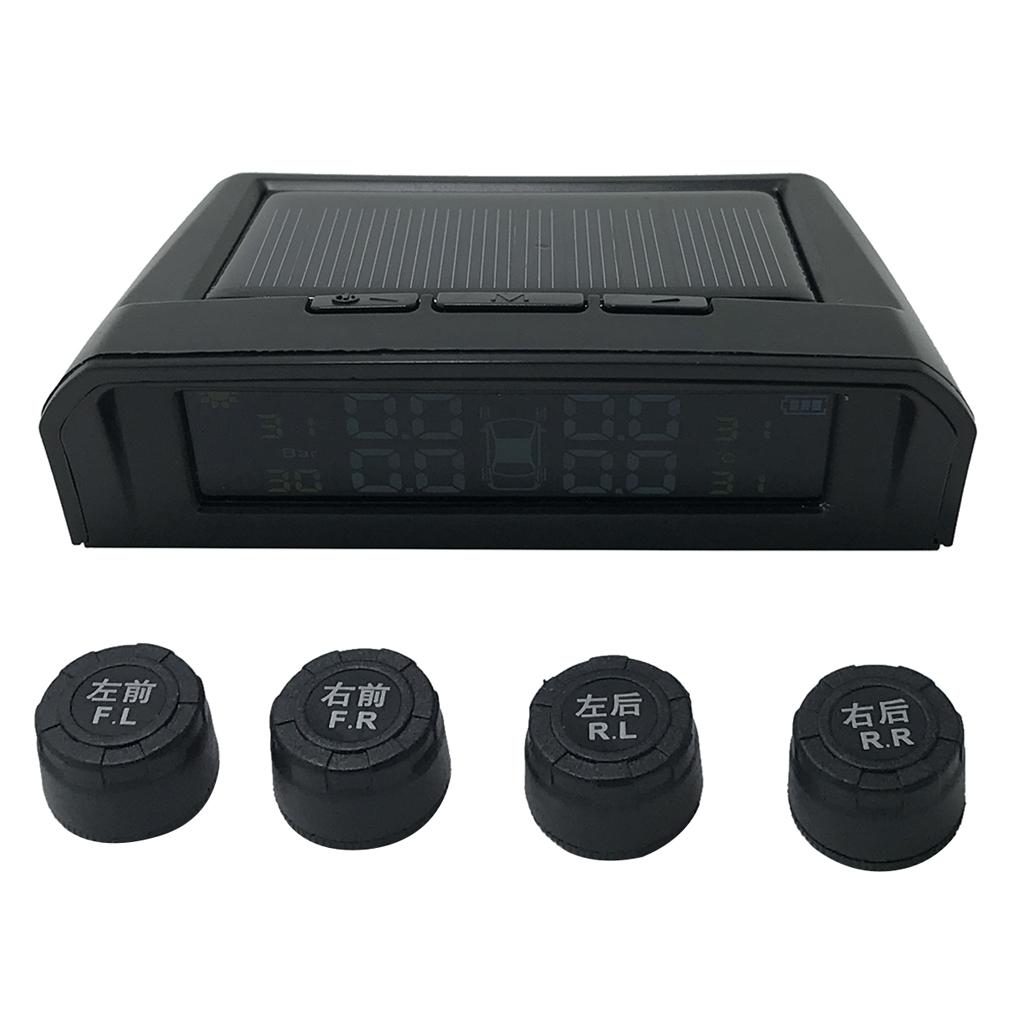 SKAIFALL® Wireless Tpms Tyre Pressure Monitoring System+4 External Sensors Solar Power - Image 2