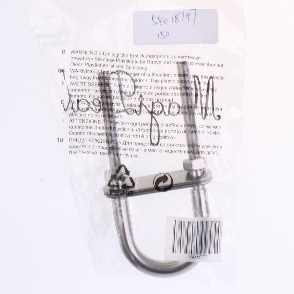 SKAIFALL® Bow/Stern Eye U-Bolt 304 Stainless Steel Boat/Marine Rigging M8X120 - Image 5