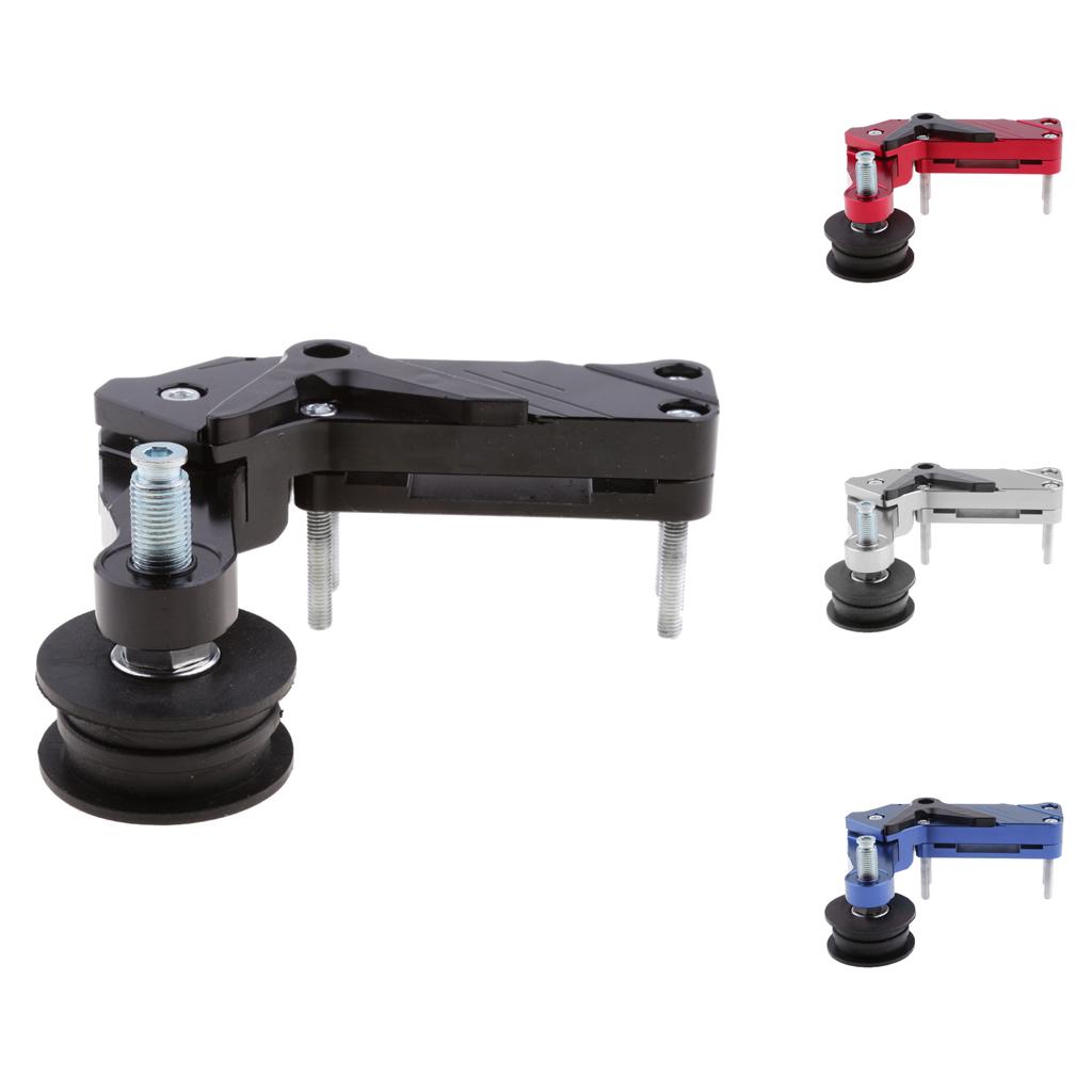 SKAIFALL® Universal Aluminum Chain Roller Tensioner Adjuster For Motorcycle Black - Image 4