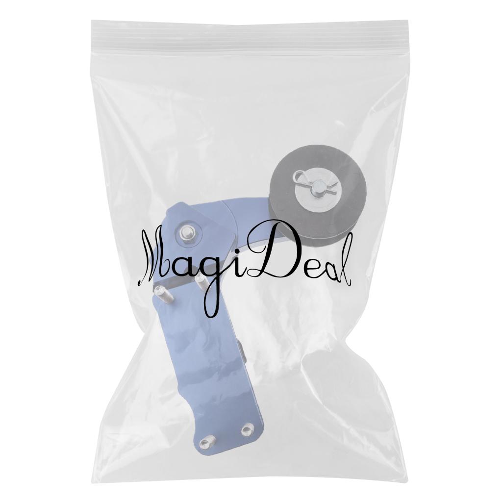 SKAIFALL® Universal Aluminum Chain Roller Tensioner Adjuster For Motorcycle Blue - Image 4