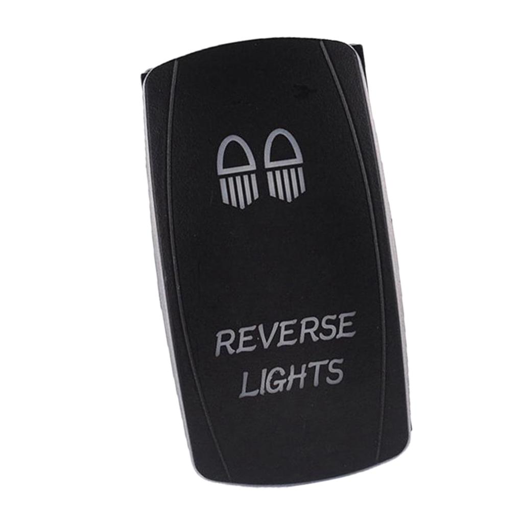 SKAIFALL® 5 Pin 12V Boat Marine Led On-Off Illuminated Toggle Rocker Spst Switch S004 - Image 2