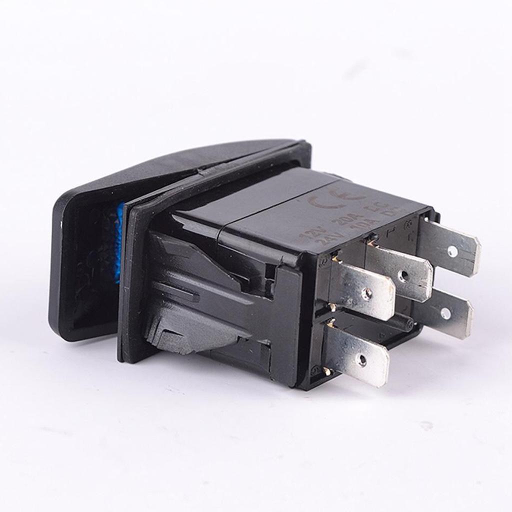 SKAIFALL® 5 Pin 12V Boat Marine Led On-Off Illuminated Toggle Rocker Spst Switch S004 - Image 5