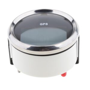 SKAIFALL® Marine Car Digital Gps Speedometer Gauge 0-9900Knot 85Mm 316L Chrome