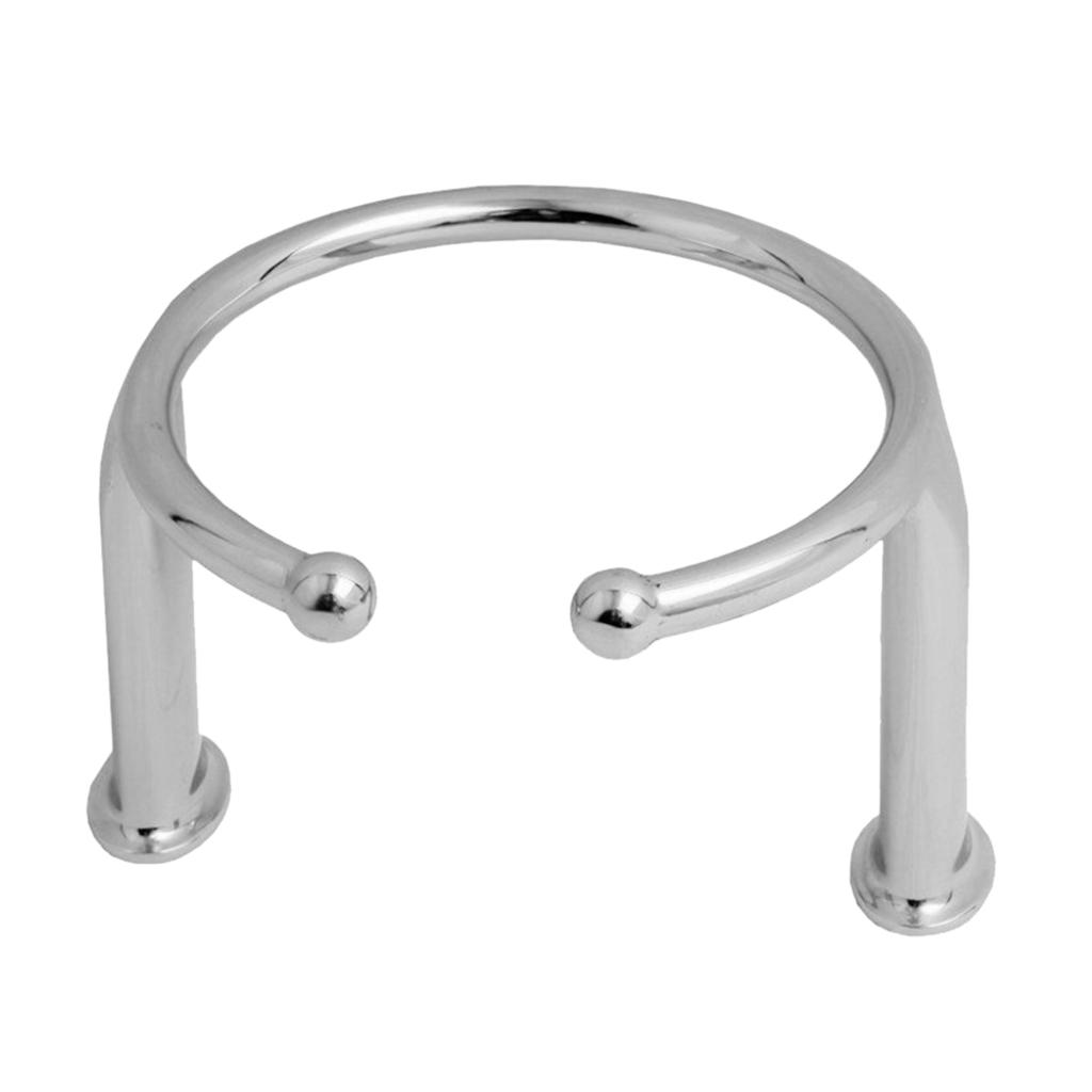SKAIFALL® Boat 316 Stainless Steel Open Ring Cup Drink Holder Polished Marine Yacht Rv - Image 4
