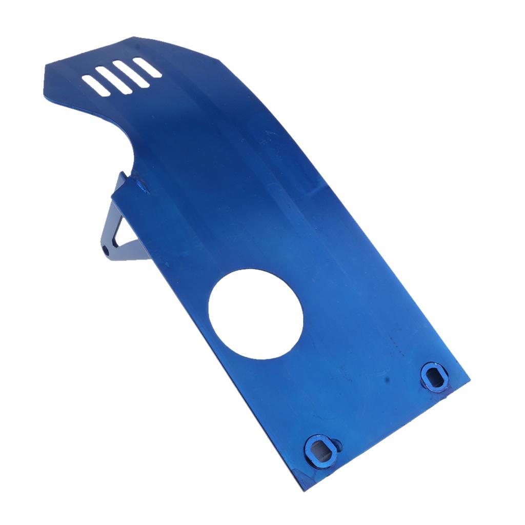 SKAIFALL® Engine Alloy Bash Plate Guard 70 110Cc 125Cc Pit Pro Trail Dirt Bike Blue - Image 3