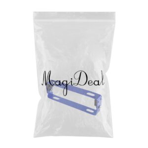 SKAIFALL® Adjustable Aluminum Motorcycle License Plate Holder Mount Bracket Blue
