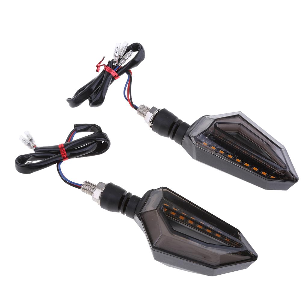 SKAIFALL® 1 Pair Motorcycle Motorbike Led Turn Signal Indicator Light Type 4 - Image 5
