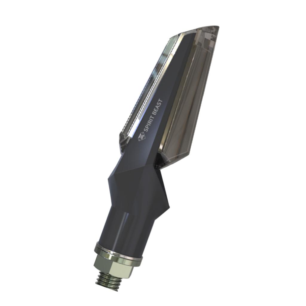 SKAIFALL® Motorcycle Universal Blinker Indicator Scooter Turn Signal Led Lights White+Yellow - Image 2