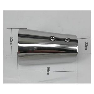 SKAIFALL® Marine Boat Stainless Steel Railing Fitting Holder Handrail Round Pipe Base