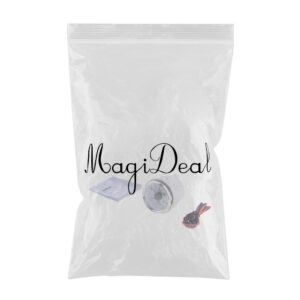 SKAIFALL® 52Mm Boat Car Fuel Level Gauge Meter Indicator White Face & Chrome Ring