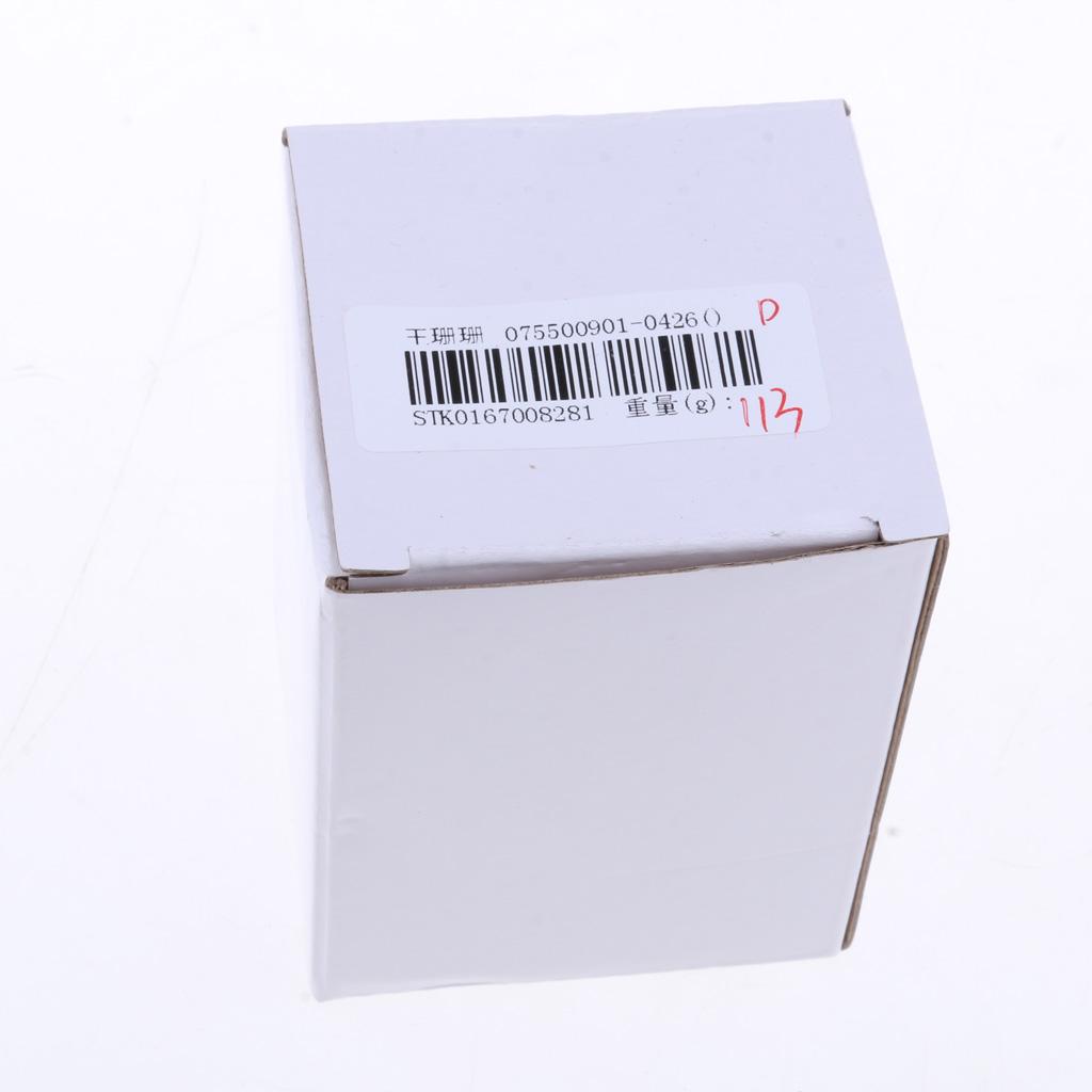 SKAIFALL® 52Mm Boat Car Fuel Level Gauge Meter Indicator White Face & Chrome Ring - Image 2