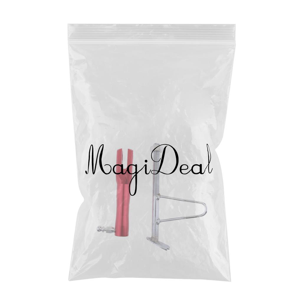 SKAIFALL® Motorcycle Universal Side Kickstand Parking Racks Scooter Support Foot Red - Image 4