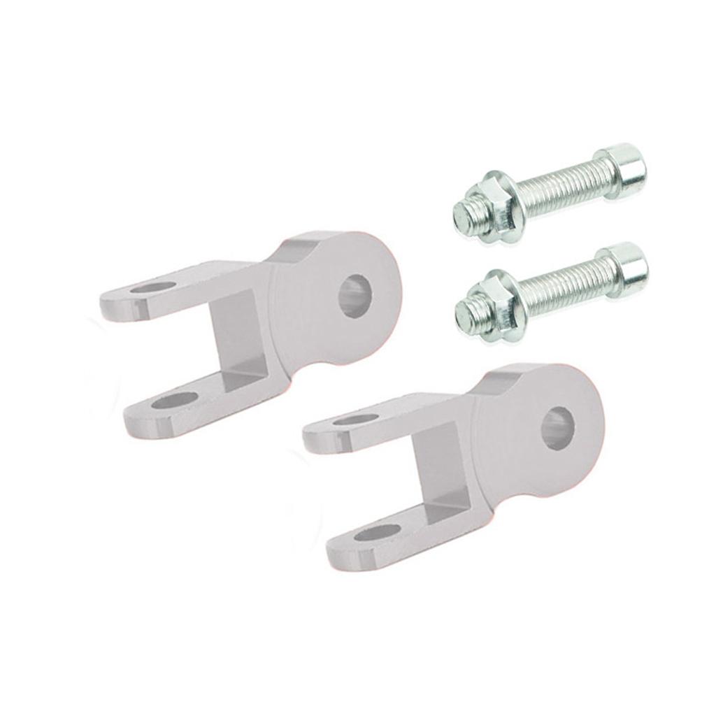 SKAIFALL® Height Extension Shock Absorber Motorcycle Jack Up Riser Suspension Silver - Image 2