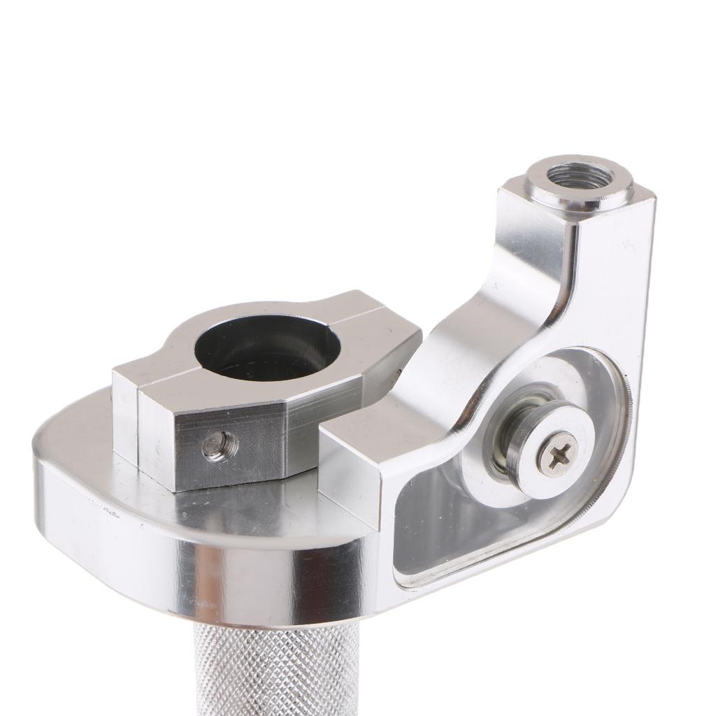 SKAIFALL® Motorcycle 7/8'' 22Mm Handbar Quick Twist Throttle Housing Grip Silver - Image 3
