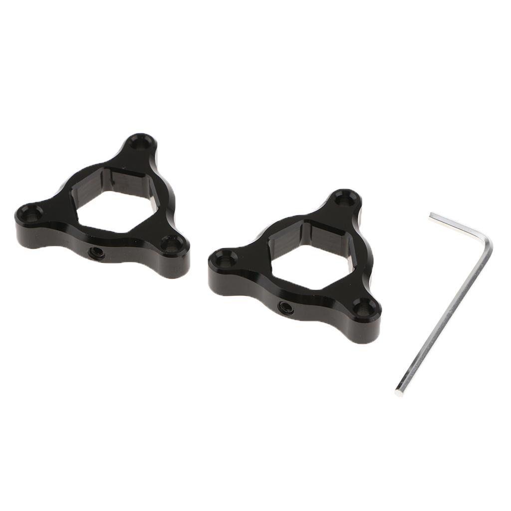 SKAIFALL® Cnc Aluminum Motorcycle Front Suspension Fork Preload Adjusters 17Mm Black - Image 2