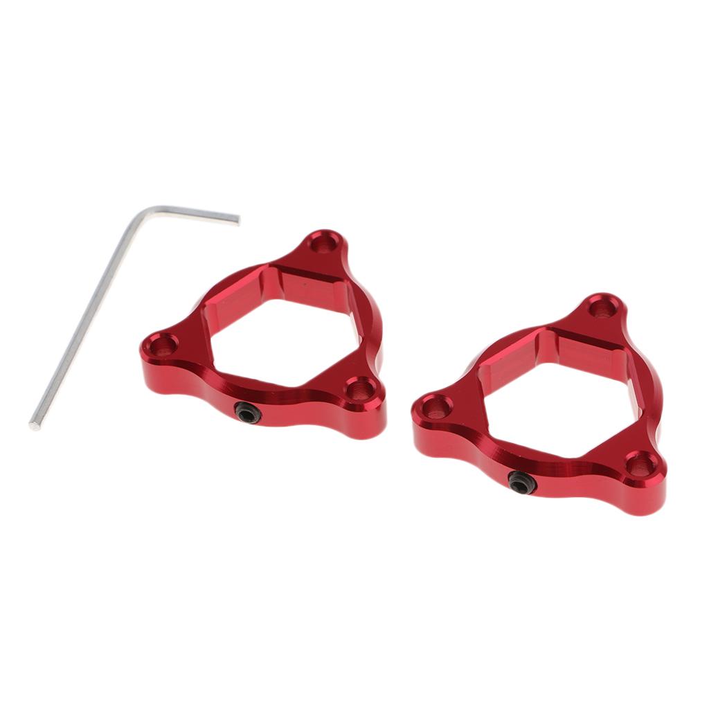 SKAIFALL® Cnc Aluminum Motorcycle Front Suspension Fork Preload Adjusters 22Mm Red - Image 5