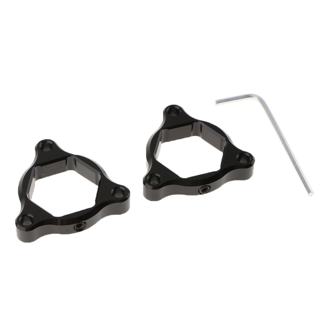 SKAIFALL® Cnc Aluminum Motorcycle Front Suspension Fork Preload Adjusters 22Mm Black - Image 5