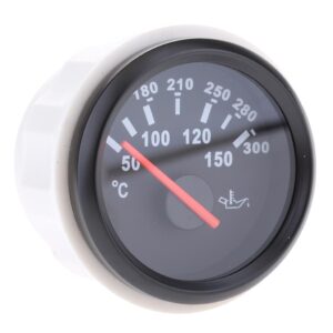 SKAIFALL® 52Mm 2 9-32V 50-150 Celsius Degree Marine Boat Oil Temperature Gauge Type 3"
